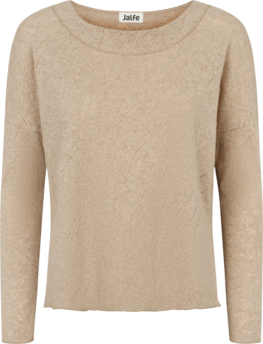 Oversize pullover jacquard organic cotton